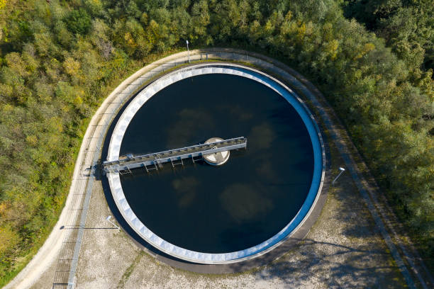 istock Clarifier in Sewage Treatment Plant 1347572055