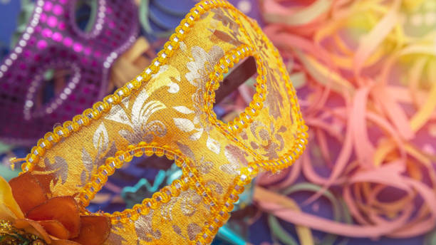 Brazilian Carnival concept. Carnival mask