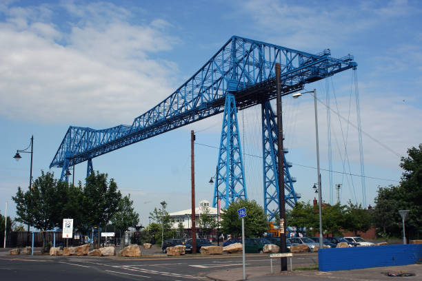 istock Middlesborough Transporter Bridge over the river Tees 1347581228