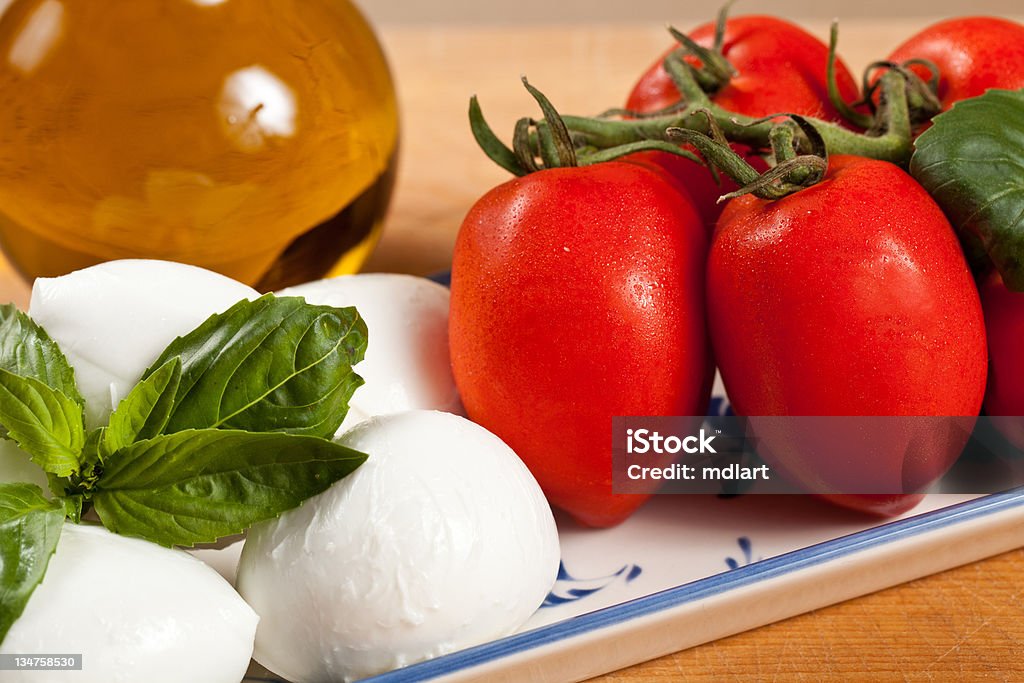 토마토, 모짜렐라 치즈 - 로열티 프리 0명 스톡 사진