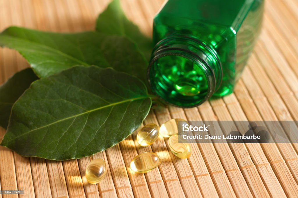 Herbal Supplements Herbal Supplements concept image Alternative Medicine Stock Photo