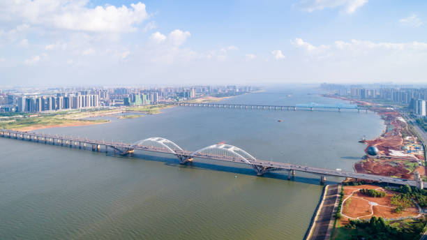 istock Aerial city scenery 1347593767