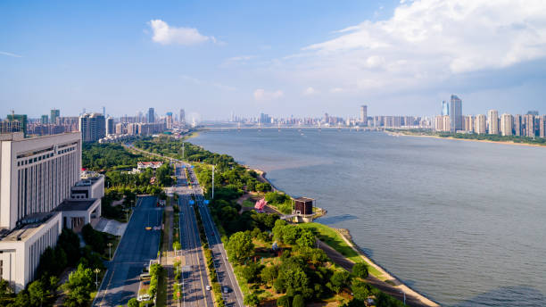istock Aerial city scenery 1347593796