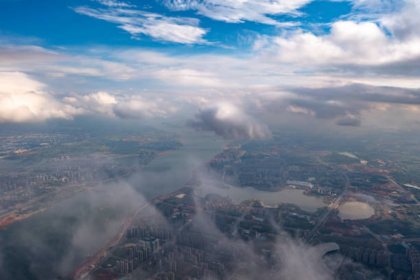 istock Aerial city scenery 1347594000