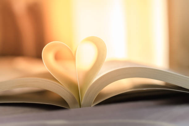 istock Heart from a book page concept for valentine's day 1347616749
