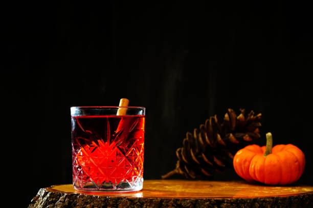 istock cold winter drink and Halloween concept 1347634036