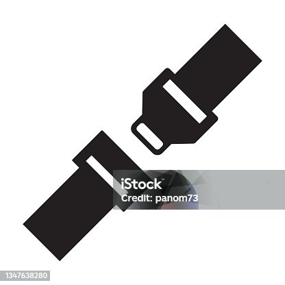 istock safety belt icon vector for graphic design, logo, website, social media, mobile app, UI illustration 1347638280