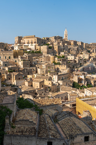 views of the Sassi of Matera, Basilicata, Italy