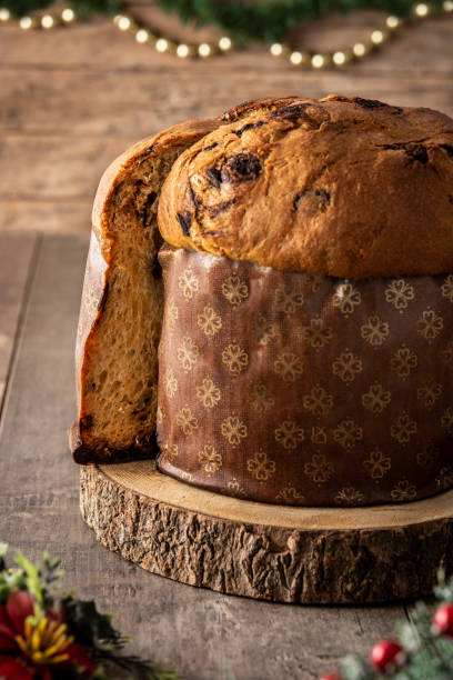 istock Traditional Italian panettone for Christmas 1347655248