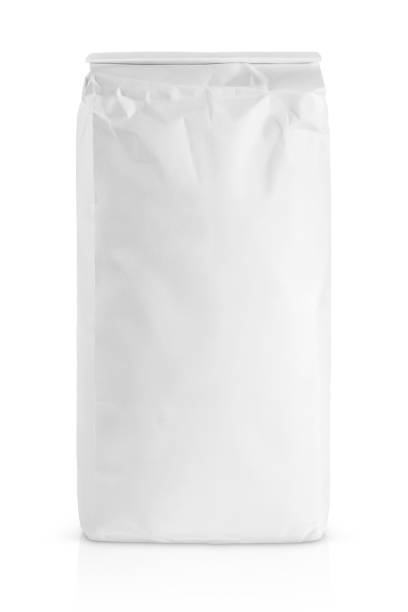 istock White blank paper bag package of flour 1347657292