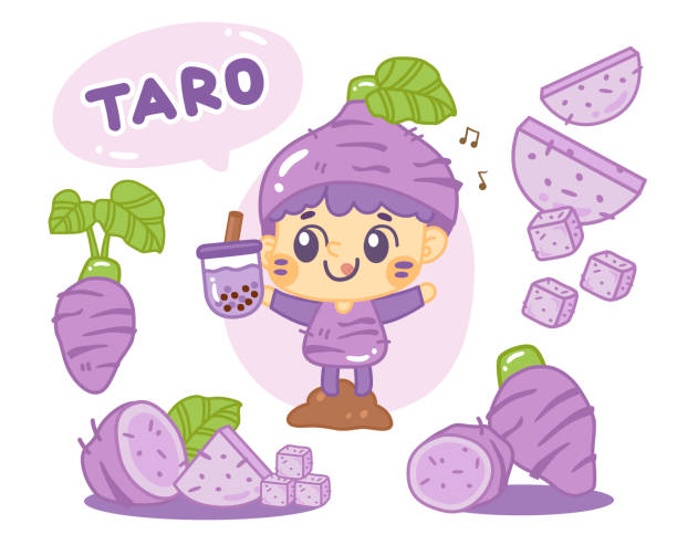 230+ Taro Cartoon Stock Illustrations, Royalty-Free Vector