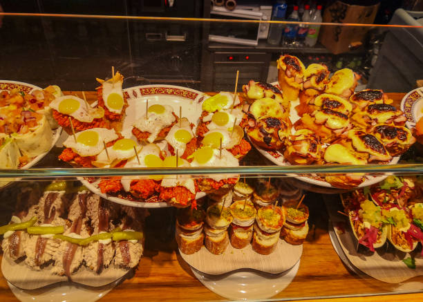 istock delicious pincho means tapas 1347665091