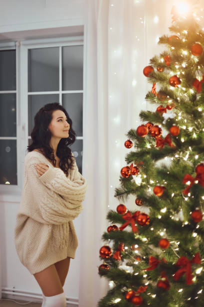 istock New Year Preparation Near Christmas Tree at Home 1347665570