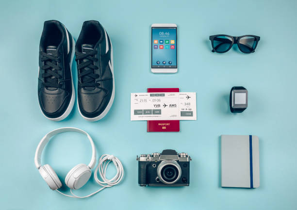 istock Set with urban vacation accessories 1347670271