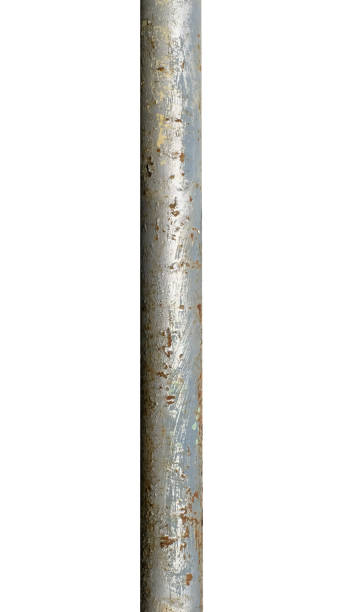 istock old metal pipe isolated on white 1347677962