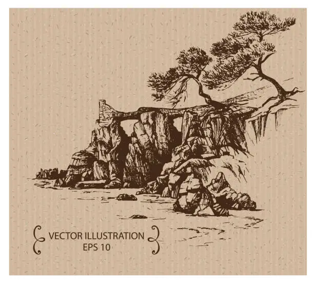 Vector illustration of Lloret de Mar
