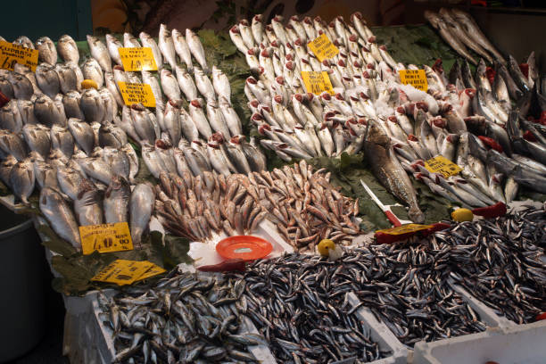 istock Fresh Fish for sale 1347681251