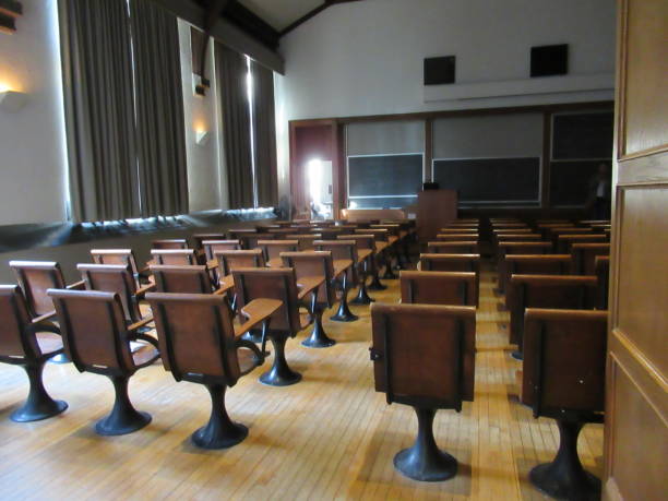 Lecture Hall stock photo