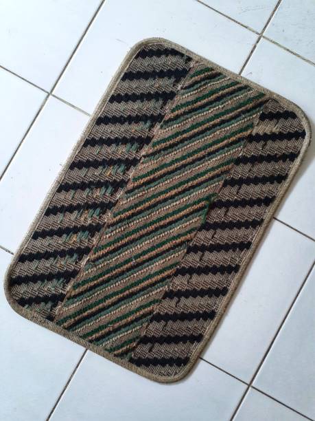 istock Abstract background of doormat on white floor 1347684144