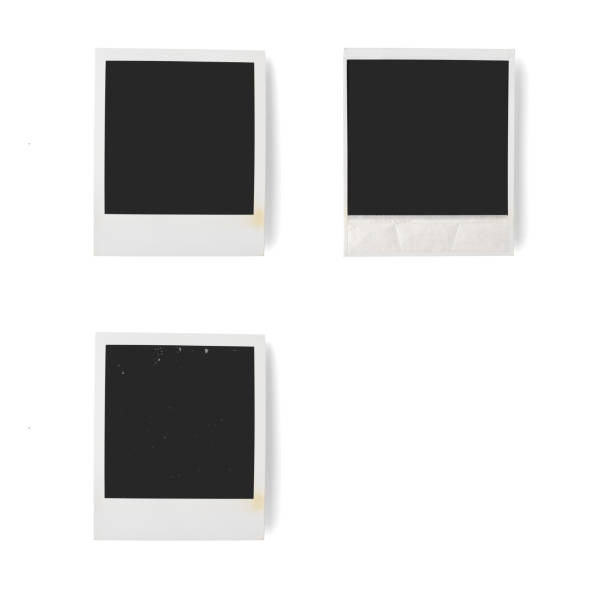 istock Instant Photos on White Background with Clipping Path 1347691698