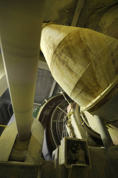 istock Down Part of a Rock Grinding Mill 1347692878