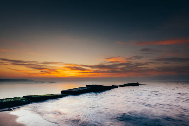 istock Beautiful seascape sunrise landscape 1347694303