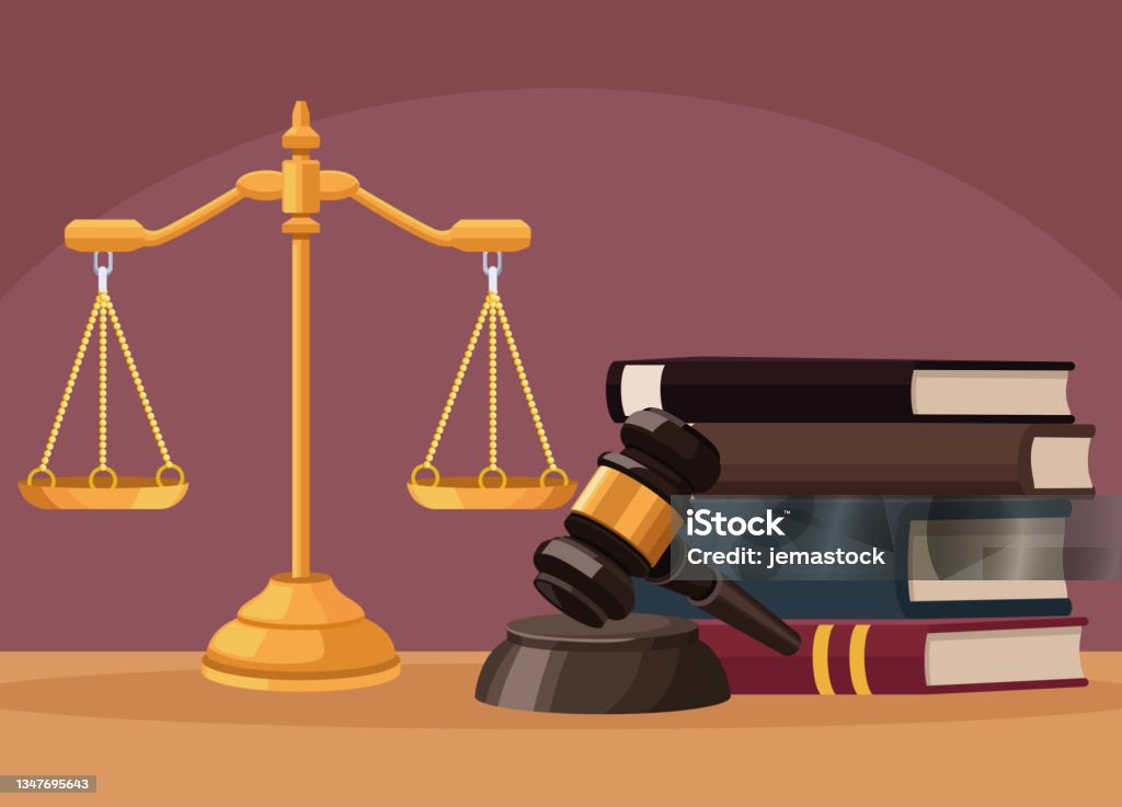Equality Scale Vector Equality Scale With Books Stock Illustration - Download Image Now ...