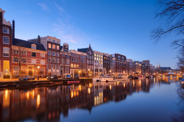istock Amsterdam, Netherlands Bridges and Canals 1347696128