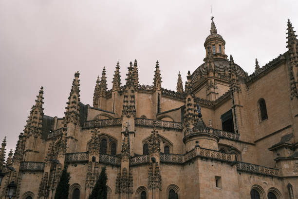 istock view of the Segovia Cathedral 1347703298