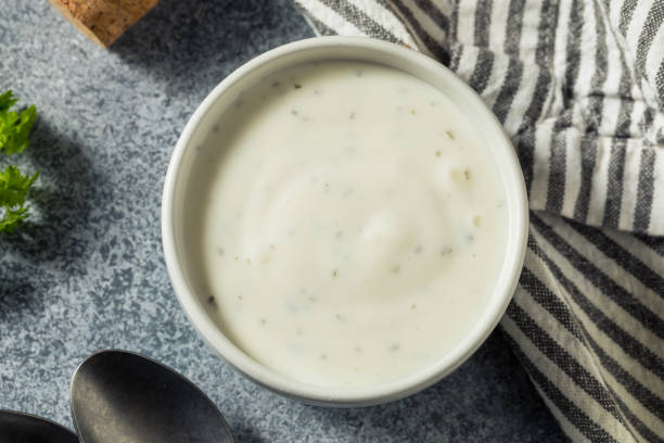 istock Homemade Organic Ranch Dressing 1347705365