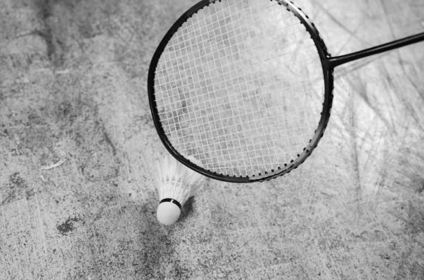 istock shuttlecock on the badminton court 1347710606