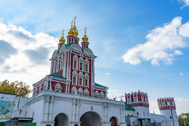 Moscow, September 28, 2021. Khamovniki, Usacheva, Novodevichy Monastery.