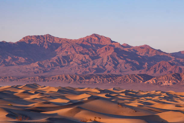 Death Valley Dunes stock photo