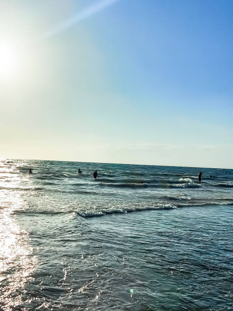 istock People bathe in the sea 1347717120