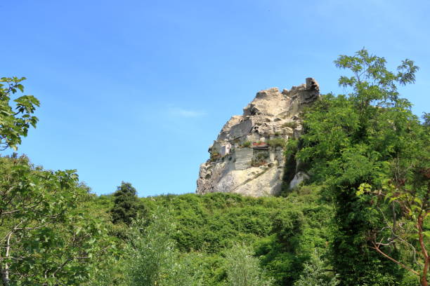 Views around the inactive Volcano, Monte Epomeo, at Ischia in Italy