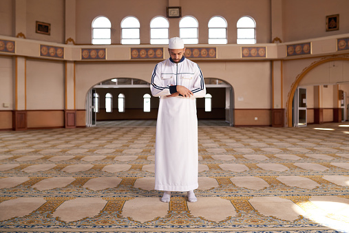Praying is one of the five pillars of Islam