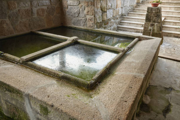 istock Old public tank where clothes used to be washed 1347744910
