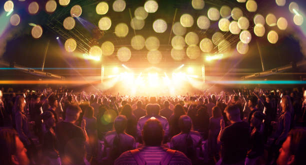 istock Crowded concert venue 1347757299
