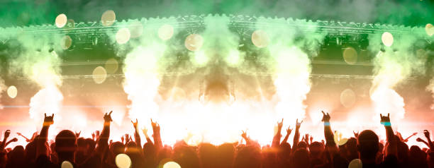 istock Crowded concert venue 1347758442