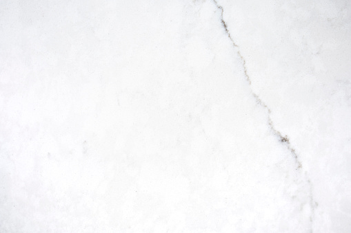 Nature white with grey tracery marble surface, luxury material for countertop in the kitchen