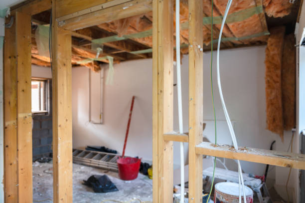 istock Deconstruction of room and garage 1347788546