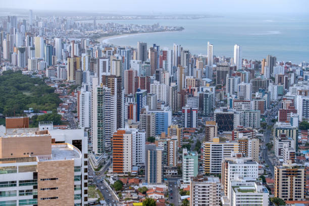 istock High angle view from Joao Pessoa city 1347797413