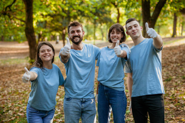 istock Give us thumbs up for a clean Mother Earth 1347818827