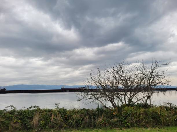 istock Mid autumn day along the Columbia river during sunset 14 1347823301