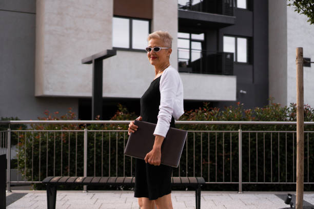 istock Modern senior woman 1347829156