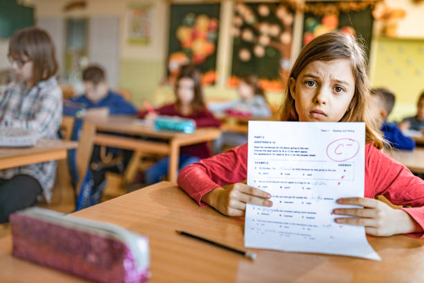 istock I've got a C minus on my exam! 1347832859