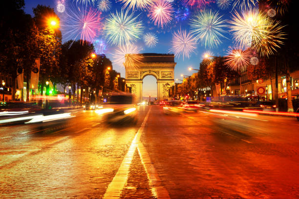 istock Arc de triomphe, Paris, France 1347836470