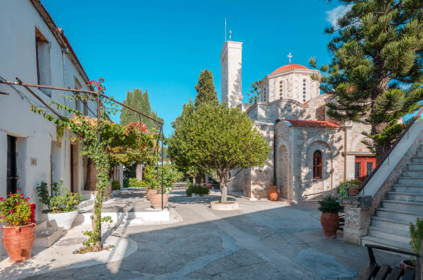 istock Agarathos Monastery in Heraklion Crete 1347845496