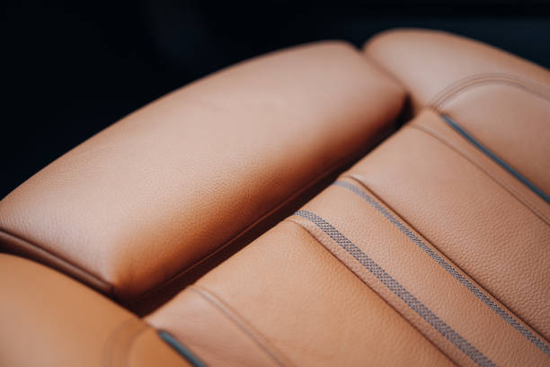istock Modern car leather seats sport style 1347846146