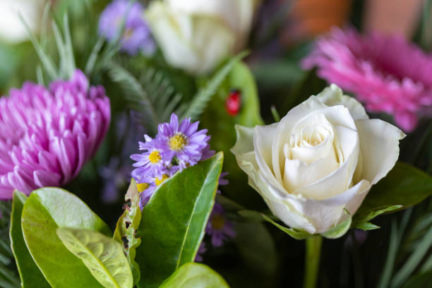 istock Close up of flower bouquet 1347852385